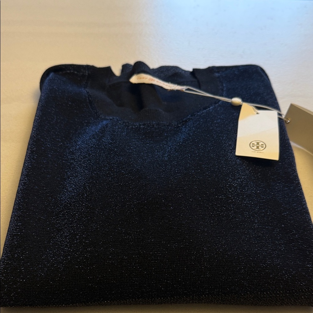 Shimmering Midnight Blue Top